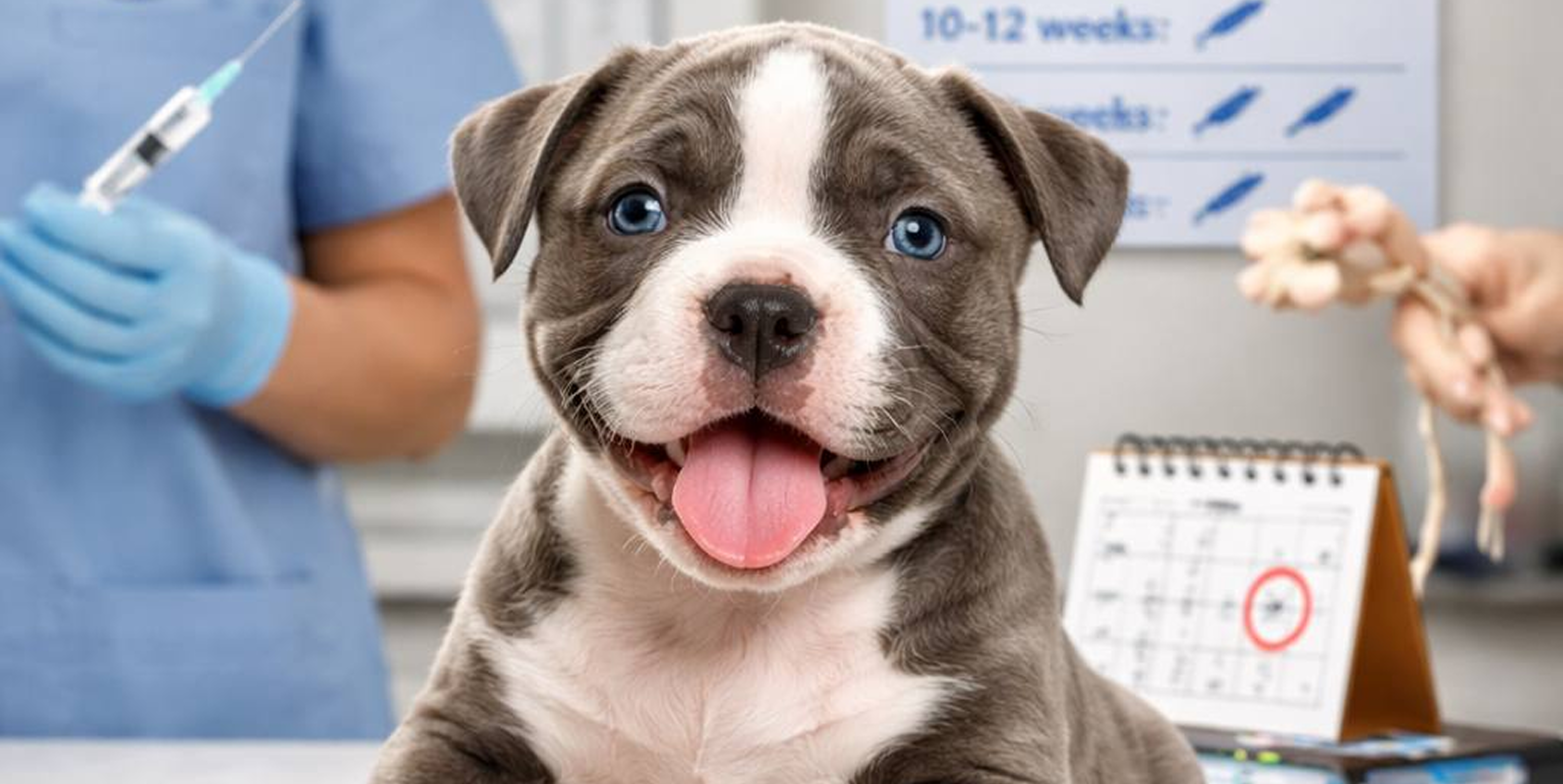 Когда делать прививки щенкам: полный календарь вакцинации