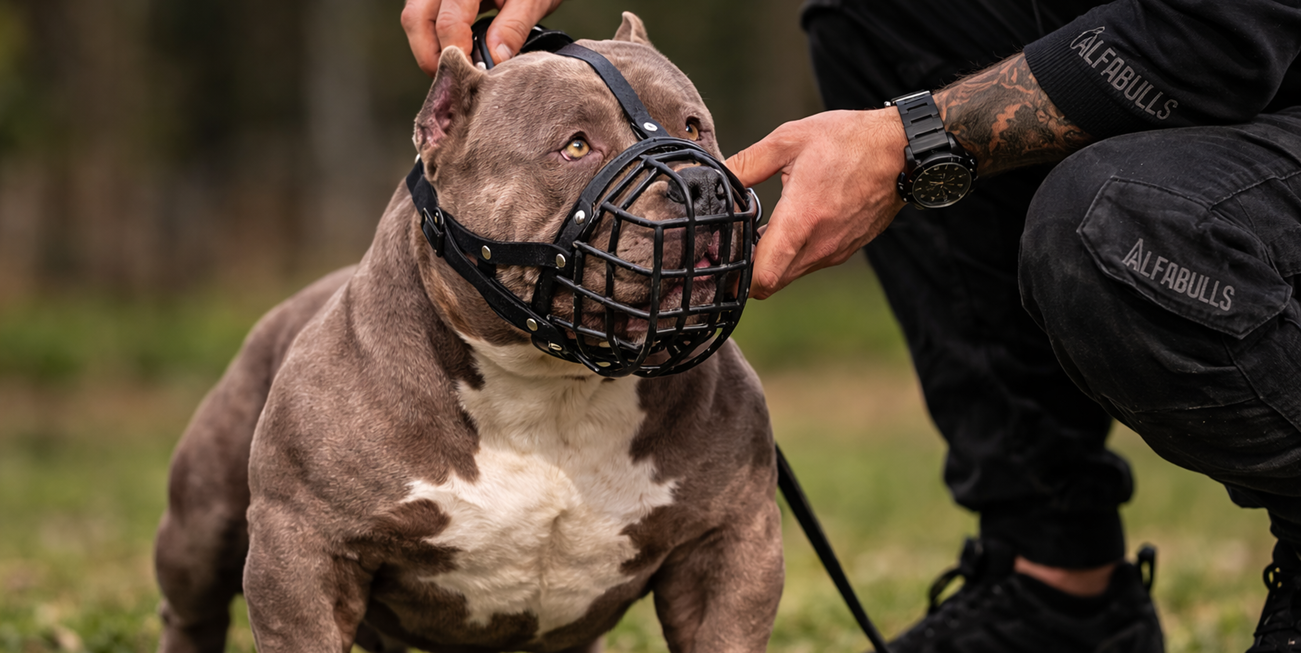 Пошаговое приучение собаки к наморднику