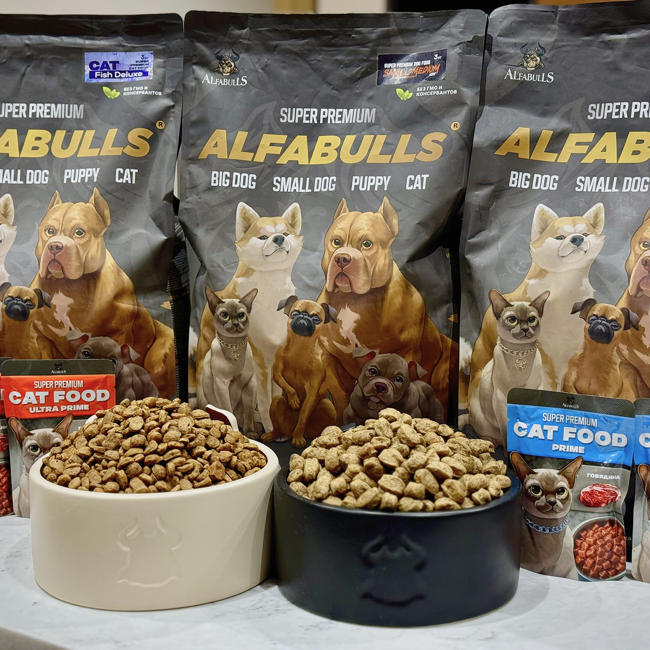 AlfaBulls: корм для щенков, которому доверяют заводчики
